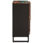 Solid acacia wood sideboard 80x34x75 cm by , Lockers and storage cabinets - Ref: Foro24-377573, Price: 115,92 €, Discount: %