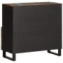 Massiver Akazienholz-Sideboard 80x34x75 cm von , Schließfächer und Lagerschränke - Ref: Foro24-377573, Preis: 115,92 €, Rabat...