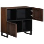 Massiver Mangoholz-Sideboard in Braun 80x34x75 cm von , Schließfächer und Lagerschränke - Ref: Foro24-377571, Preis: 139,37 €...