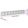Gabionenkorb mit verzinktem Eisendeckel 900x100x100 cm von , Töpfe und Pflanzgefäße - Ref: Foro24-3295206, Preis: 510,09 €, R...