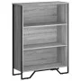 Engineered wood bookshelf in Sonoma gray, 80x31x106 cm by , Bookcases and shelves - Ref: Foro24-848627, Price: 59,51 €, Disco...