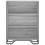 Regal graue Ingenieurholzregal Sonoma 80x31x106 cm von , Bücherregale und Regale - Ref: Foro24-848627, Preis: 60,25 €, Rabatt: %