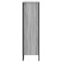 Engineered wood bookshelf in Sonoma gray, 80x31x106 cm by , Bookcases and shelves - Ref: Foro24-848627, Price: 59,51 €, Disco...