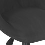 Drehbare Esszimmerstühle, 6 Stück, schwarzer Samt von , Essstühle - Ref: Foro24-3089018, Preis: 403,87 €, Rabatt: %