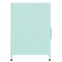 Mesitas de noche 2 uds acero verde menta 35x35x51 cm de , Mesitas de noche - Ref: Foro24-3095219, Precio: 140,61 €, Descuento: %