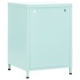 Mesitas de noche 2 uds acero verde menta 35x35x51 cm de , Mesitas de noche - Ref: Foro24-3095219, Precio: 142,30 €, Descuento: %