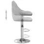 Light gray velvet kitchen stool by , Kitchen stools - Ref: Foro24-335294, Price: 77,08 €, Discount: %