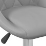 Hocker aus hellgrauem Samt für die Küche von , Küchenhocker - Ref: Foro24-335294, Preis: 78,14 €, Rabatt: %
