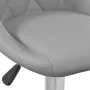 Light gray velvet kitchen stool by , Kitchen stools - Ref: Foro24-335294, Price: 77,08 €, Discount: %