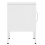 Mesita de noche acero blanco 35x35x51 cm de , Mesitas de noche - Ref: Foro24-336215, Precio: 70,47 €, Descuento: %