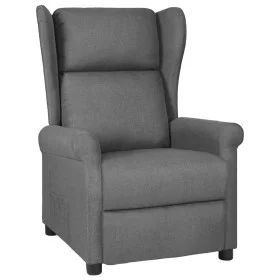 Schwarzer Stoff-Liegesessel von , Sessel - Ref: Foro24-340951, Preis: 213,67 €, Rabatt: %