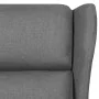 Schwarzer Stoff-Liegesessel von , Sessel - Ref: Foro24-340951, Preis: 213,67 €, Rabatt: %