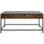 Mitteltisch mit Infinity LED in geräucherter Eiche 90x50x41 cm von , Couchtisch - Ref: Foro24-847689, Preis: 97,68 €, Rabatt: %