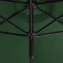 Doppelschirm mit grüner Stahlstange 600 cm von vidaXL, Sonnenschirme - Ref: Foro24-312562, Preis: 148,87 €, Rabatt: %