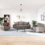 Sofagarnitur mit 3-teiligen Kissen, grauer Taupe-Stoff. von , Sofas - Ref: Foro24-3278310, Preis: 701,81 €, Rabatt: %