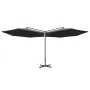 Doppelschirm mit anthrazitfarbener Stahlstange 600 cm von vidaXL, Sonnenschirme - Ref: Foro24-312564, Preis: 146,69 €, Rabatt: %