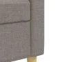 Juego de sofá 3 piezas con reposapiés y cojines tela taupé by , Sofas - Ref: Foro24-3278350, Price: 606,84 €, Discount: %
