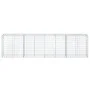 Cesta de gaviones con cubierta hierro galvanizado 400x50x100 cm by , Pots and planters - Ref: Foro24-3295145, Price: 160,46 €...