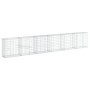 Cesta de gaviones con cubierta hierro galvanizado 600x50x100 cm by , Pots and planters - Ref: Foro24-3295147, Price: 237,26 €...
