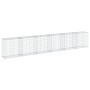 Cesta de gaviones con cubierta hierro galvanizado 600x50x100 cm by , Pots and planters - Ref: Foro24-3295147, Price: 237,26 €...