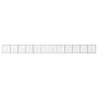 Cesta de gaviones con cubierta hierro galvanizado 1200x50x100cm by , Pots and planters - Ref: Foro24-3295153, Price: 480,33 €...