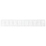 Cesta de gaviones con cubierta hierro galvanizado 1100x50x150cm by , Pots and planters - Ref: Foro24-3295164, Price: 547,67 €...