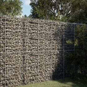 Cesta de gaviones con cubierta hierro galvanizado 100x50x200 cm by , Pots and planters - Ref: Foro24-3295166, Price: 84,31 €,...