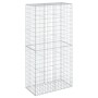Cesta de gaviones con cubierta hierro galvanizado 100x50x200 cm by , Pots and planters - Ref: Foro24-3295166, Price: 86,01 €,...
