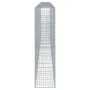 Cesta de gaviones con cubierta hierro galvanizado 700x50x200 cm by , Pots and planters - Ref: Foro24-3295172, Price: 452,81 €...