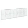 Cesta de gaviones con cubierta hierro galvanizado 700x50x200 cm by , Pots and planters - Ref: Foro24-3295172, Price: 452,81 €...