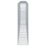 Cesta de gaviones con cubierta hierro galvanizado 500x50x200 cm by , Pots and planters - Ref: Foro24-3295170, Price: 310,61 €...