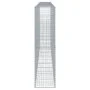 Cesta de gaviones con cubierta hierro galvanizado 500x50x200 cm by , Pots and planters - Ref: Foro24-3295170, Price: 317,77 €...