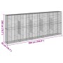 Cesta de gaviones con cubierta hierro galvanizado 500x50x200 cm by , Pots and planters - Ref: Foro24-3295170, Price: 310,61 €...