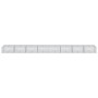 Cesta de gaviones con cubierta hierro galvanizado 800x100x50 cm by , Pots and planters - Ref: Foro24-3295185, Price: 303,08 €...