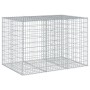 Cesta de gaviones con cubierta hierro galvanizado 150x100x100cm by , Pots and planters - Ref: Foro24-3295191, Price: 103,03 €...
