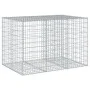 Cesta de gaviones con cubierta hierro galvanizado 150x100x100cm by , Pots and planters - Ref: Foro24-3295191, Price: 104,45 €...