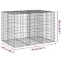 Cesta de gaviones con cubierta hierro galvanizado 150x100x100cm by , Pots and planters - Ref: Foro24-3295191, Price: 104,45 €...