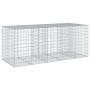 Gabionenkorb mit verzinktem Eisenüberdachung 250x100x100cm von , Töpfe und Pflanzgefäße - Ref: Foro24-3295193, Preis: 156,86 ...