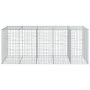 Gabionenkorb mit verzinktem Eisenüberdachung 250x100x100cm von , Töpfe und Pflanzgefäße - Ref: Foro24-3295193, Preis: 160,42 ...