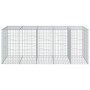 Gabionenkorb mit verzinktem Eisenüberdachung 250x100x100cm von , Töpfe und Pflanzgefäße - Ref: Foro24-3295193, Preis: 156,86 ...