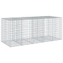 Cesta de gaviones con cubierta hierro galvanizado 250x100x100cm by , Pots and planters - Ref: Foro24-3295193, Price: 156,86 €...