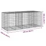 Gabionenkorb mit verzinktem Eisenüberdachung 250x100x100cm von , Töpfe und Pflanzgefäße - Ref: Foro24-3295193, Preis: 160,42 ...