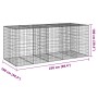 Gabionenkorb mit verzinktem Eisenüberdachung 250x100x100cm von , Töpfe und Pflanzgefäße - Ref: Foro24-3295193, Preis: 156,86 ...