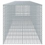 Cesta de gaviones con cubierta hierro galvanizado 650x100x100cm by , Pots and planters - Ref: Foro24-3295201, Price: 409,60 €...