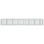 Cesta de gaviones con cubierta hierro galvanizado 750x100x100cm by , Pots and planters - Ref: Foro24-3295203, Price: 461,42 €...