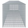 Cesta de gaviones con cubierta hierro galvanizado 750x100x100cm de , Maceteros y jardineras - Ref: Foro24-3295203, Precio: 45...