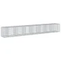 Cesta de gaviones con cubierta hierro galvanizado 750x100x100cm by , Pots and planters - Ref: Foro24-3295203, Price: 461,42 €...