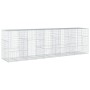 Gabionenkorb mit verzinktem Eisenüberdachung 500x100x150cm von , Töpfe und Pflanzgefäße - Ref: Foro24-3295217, Preis: 409,60 ...