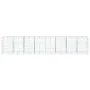 Cesta de gaviones con cubierta hierro galvanizado 800x100x150cm by , Pots and planters - Ref: Foro24-3295220, Price: 590,67 €...