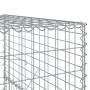Gabionenkorb mit verzinktem Eisenüberdachung 800x100x150cm von , Töpfe und Pflanzgefäße - Ref: Foro24-3295220, Preis: 579,18 ...